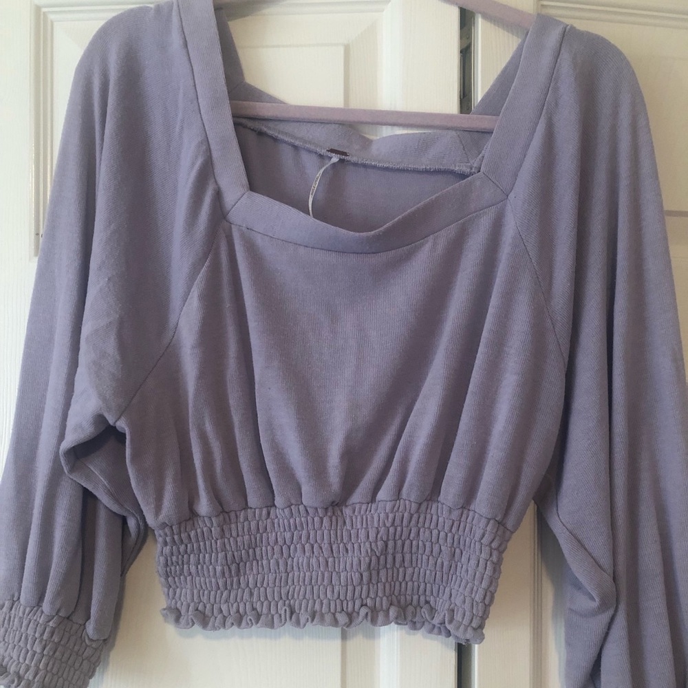 Free People Super Cozy and Soft Purple Sweater - Size Medium